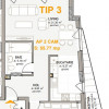 Apartament  2 camere | semifinisat | 56 mp | Borhanci thumb 9