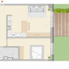 Apartament 2 camere finisat |58.66 mp| terasa 33 mp| Zona Semicentrala thumb 3