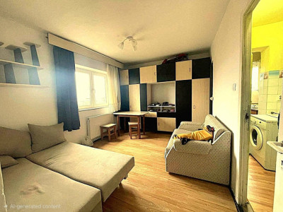 Garsoniera | 25 mp | zona Stadion CFR 