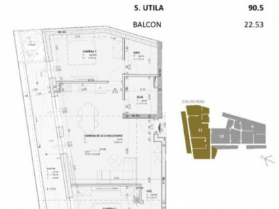 Penthouse | LUX  | Terasa 23 mp | zona P-ta Mihai Viteazu