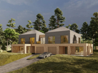 Casă tip duplex, 165 mp utili, priveliște superba spre oraș, Feleacu.
