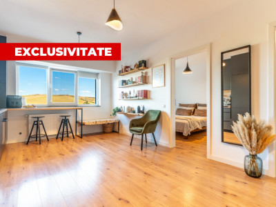 Apartament 2 camere, mobilat si utilat, Apahida, Comision 0%