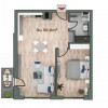 Apartament 2 camere | 57 mp utili | Zona Iulius Mall thumb 5